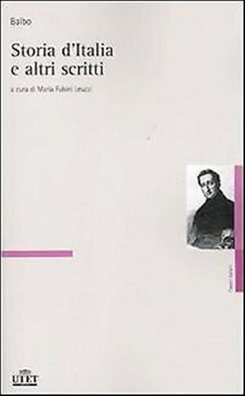 Storia D'italia E Altri Scritti