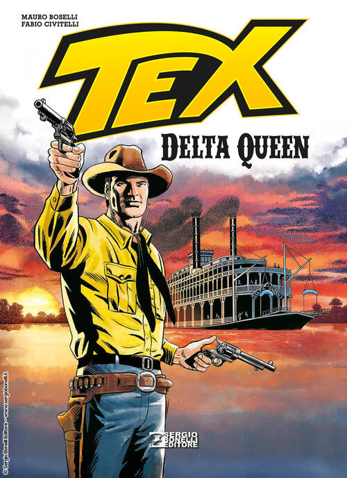 Tex. Delta Queen Mauro Boselli Sergio Bonelli Editore 2025
