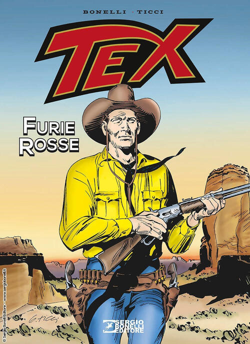 Tex. Furie Rosse Gianluigi Bonelli Sergio Bonelli Editore 2025