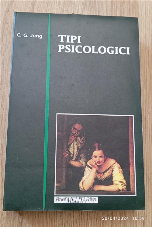 Tipi Psicologici C.G. Jung Fratellli Melita 1970