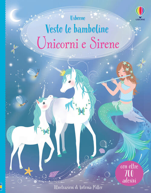Unicorni E Sirene. Vesto Le Bamboline. Con Adesivi Fiona Watt …