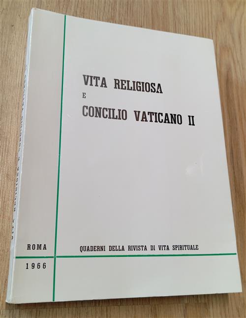 Vita Religiosa E Concilio Vaticano Ii Quaderni Della Rivista Di …