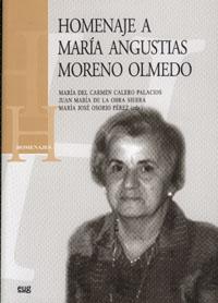 Homenaje a María Angustias Moreno Olmedo.