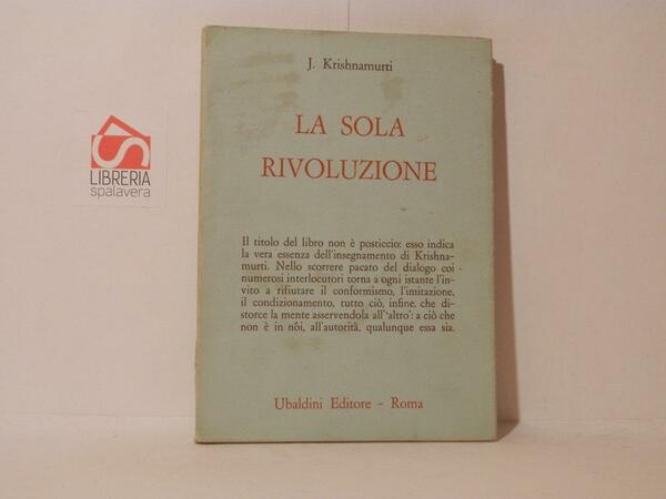 La sola rivoluzione