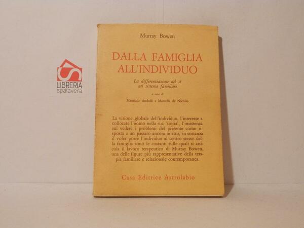 Dalla famiglia all'individuo. La differenziazione del sè nel sistema familiare