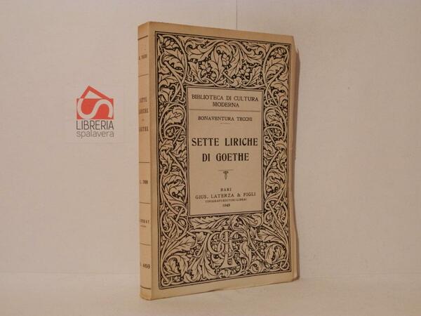 Sette liriche di Goethe