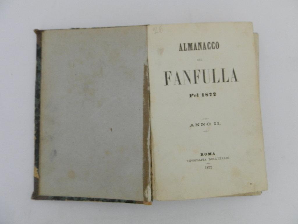 Almanacco del fanfulla per 1872. Anno II