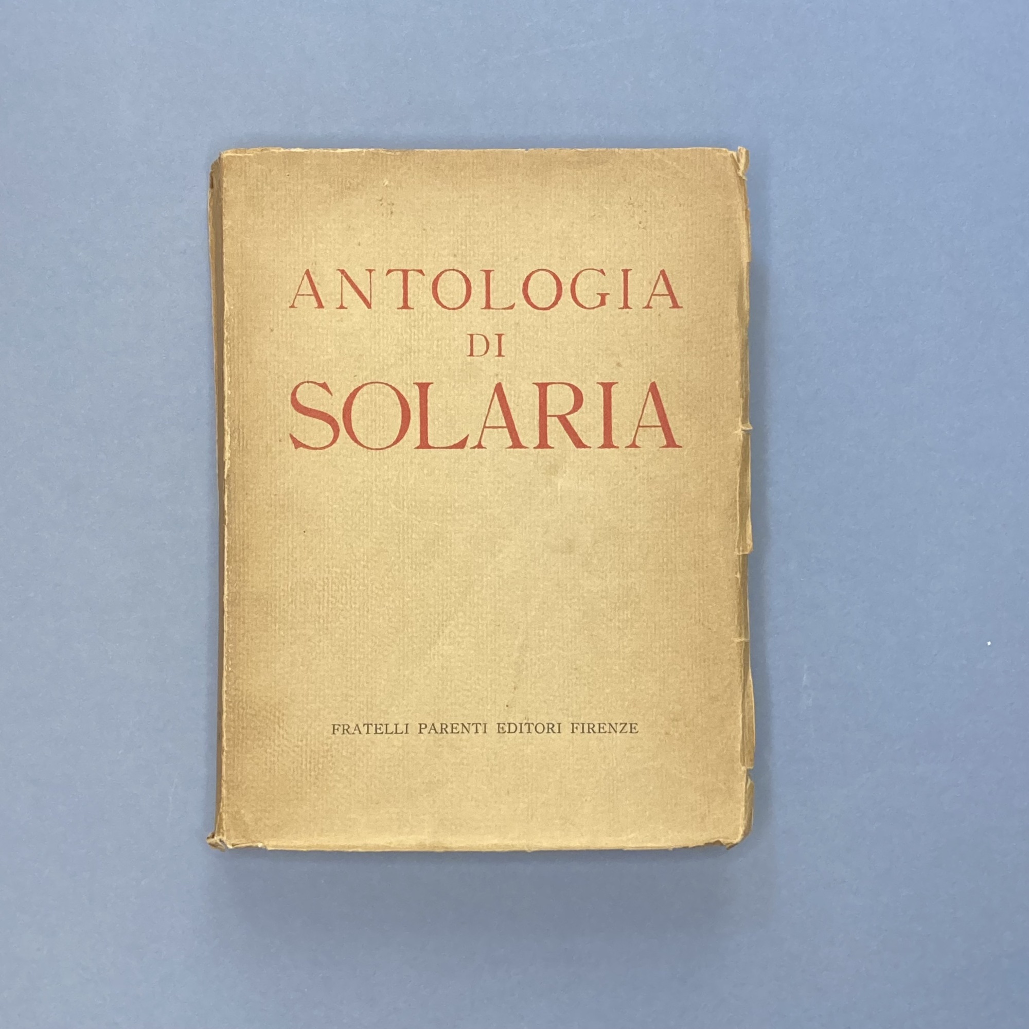 Antologia di Solaria