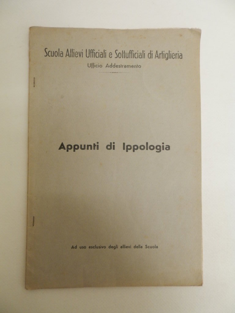 Appunti di ippologia