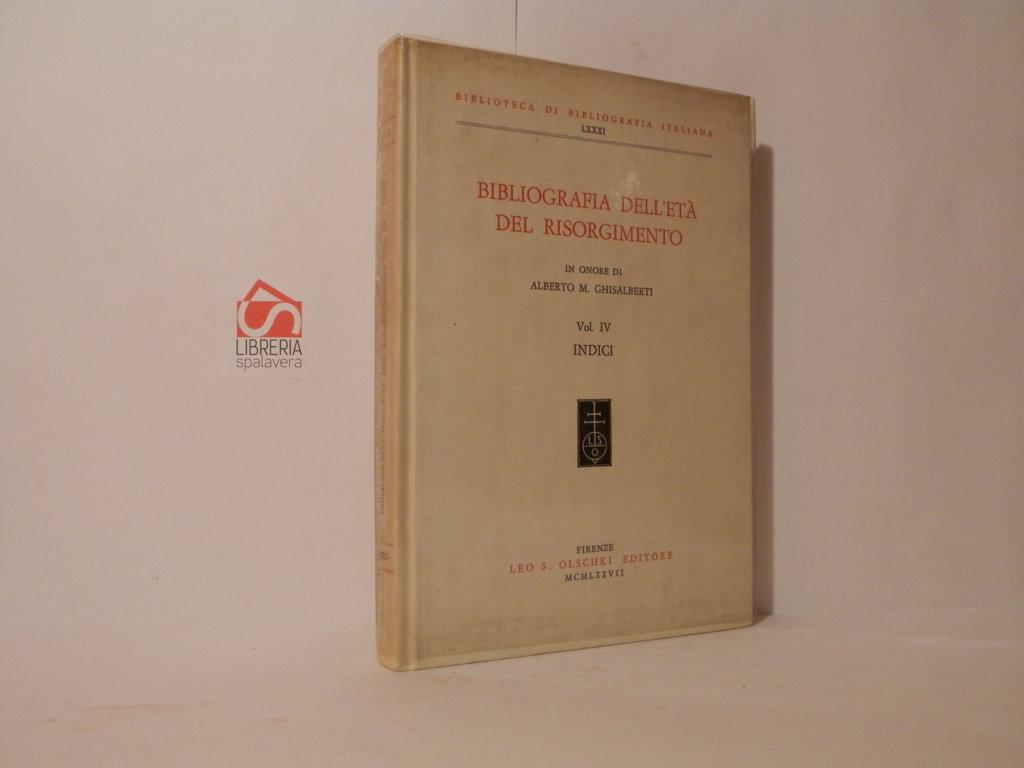 Bibliografia dellìetà del Risorgimento in onore di Alberto M. Ghisalberti. …