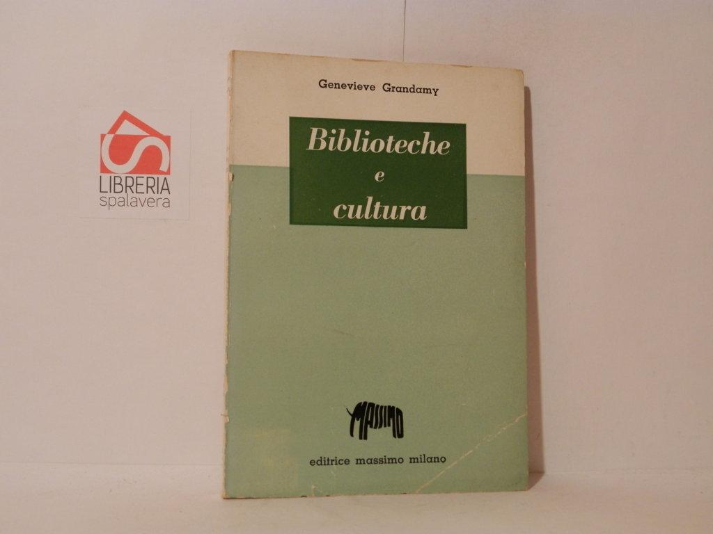 Biblioteche e cultura