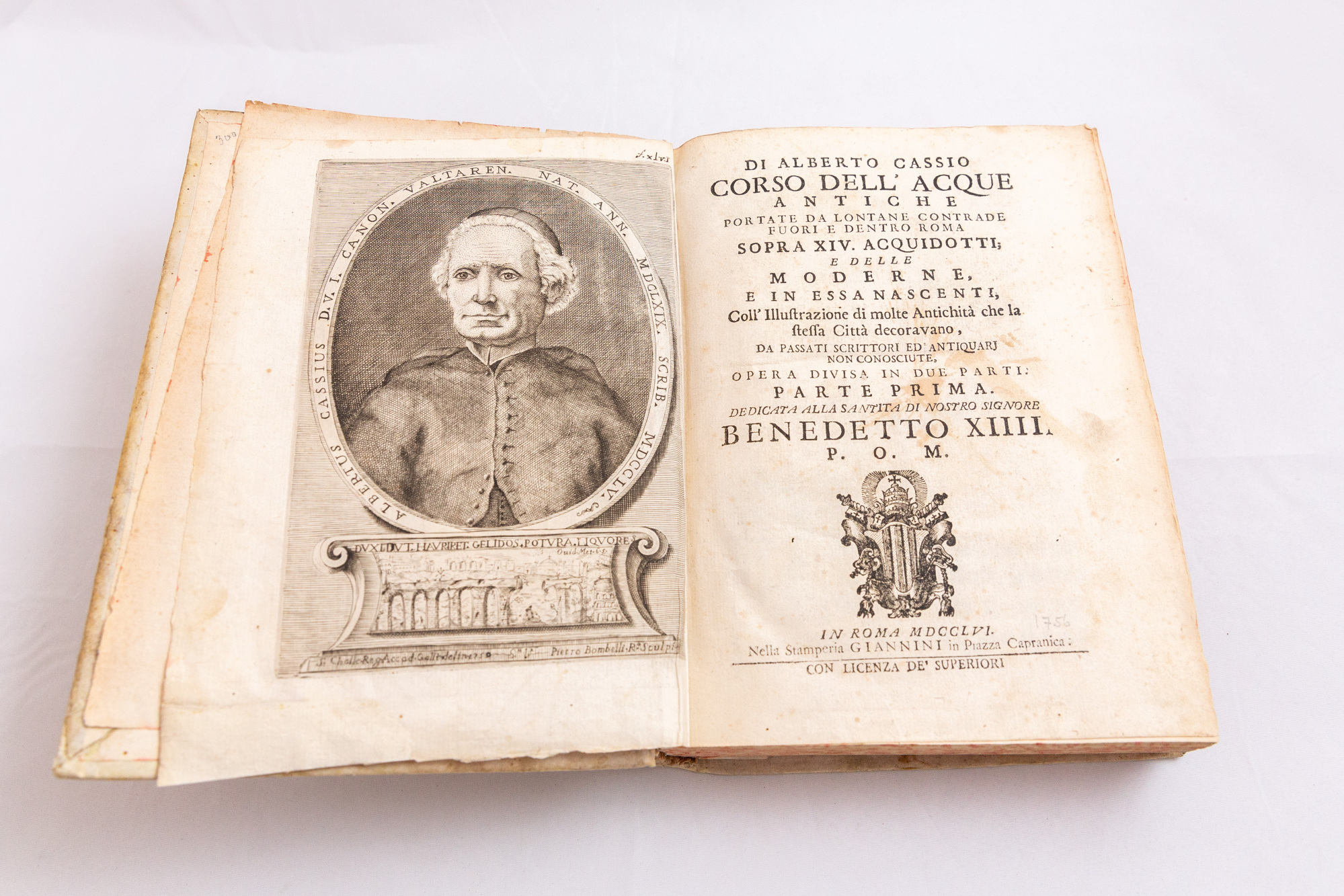 Corso dell'acque antiche portate da lontane contrade fuori e dentro …