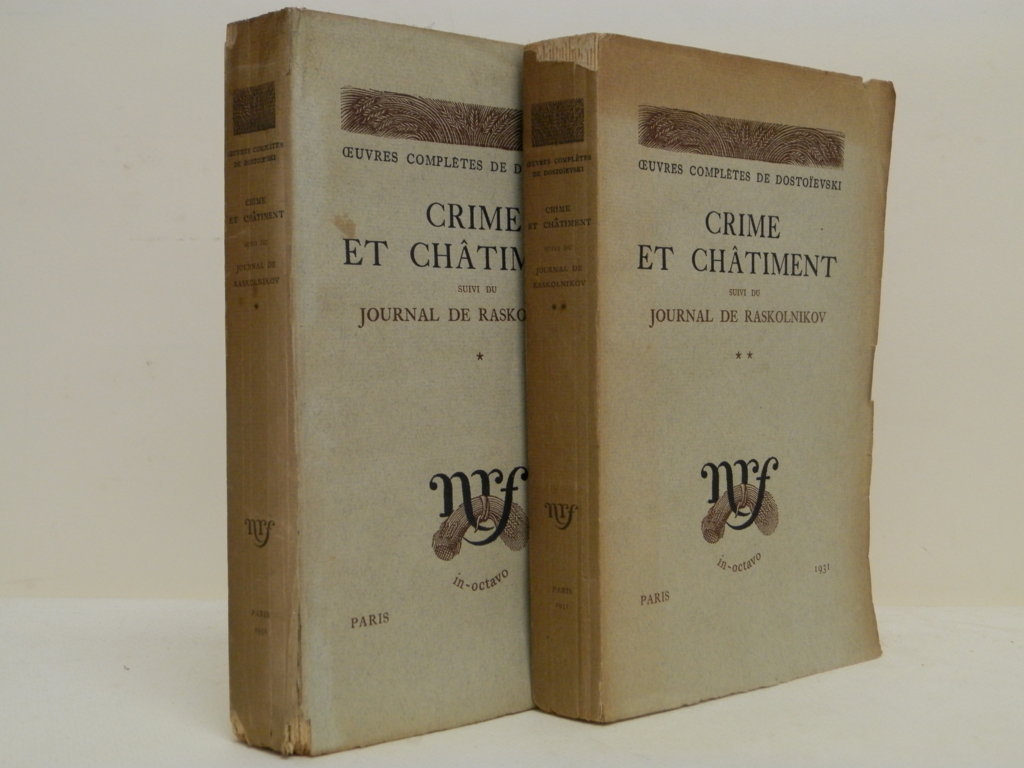 Crime et chatiment suivi du journal de Raskolnikov