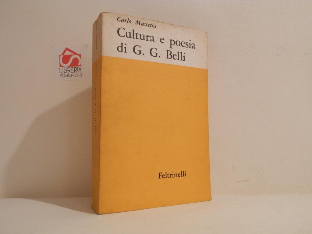 Cultura e poesia di G. G. Belli