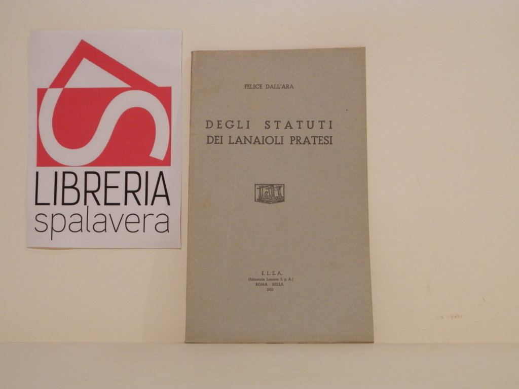 Degli statuti dei lanaioli pratesi