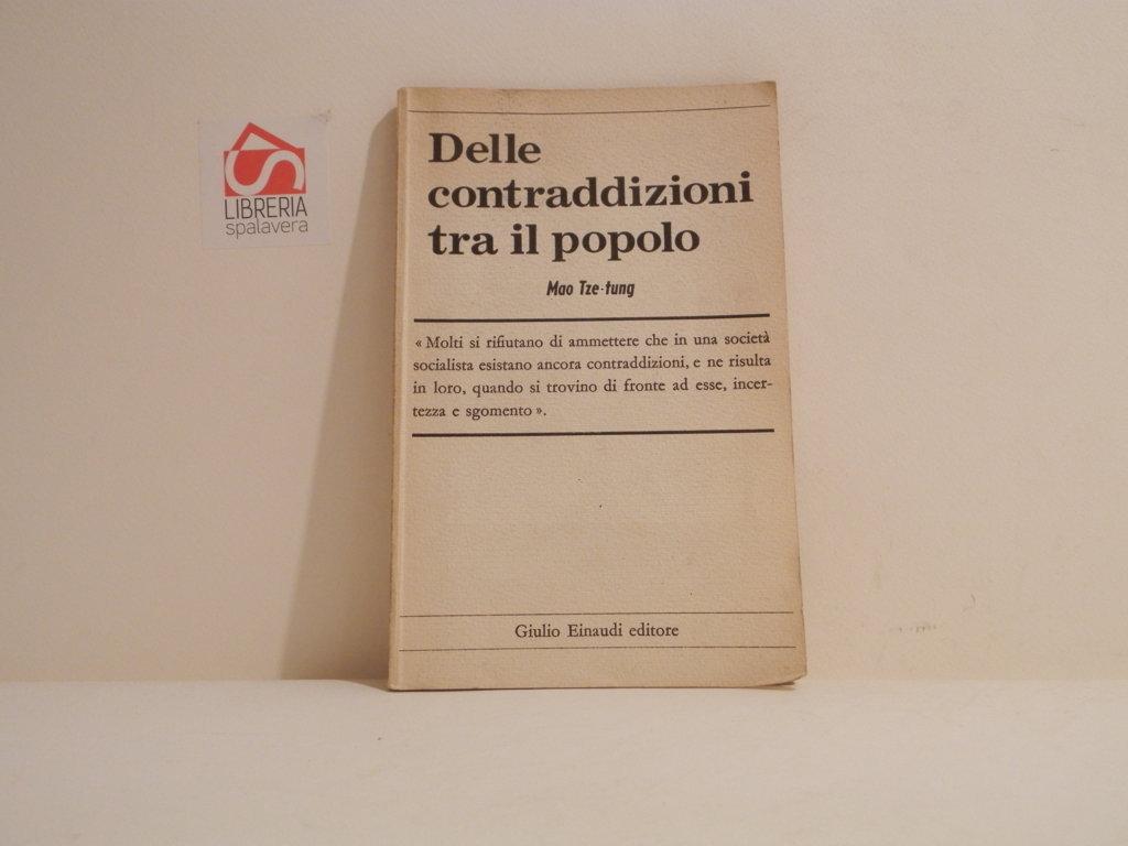 Delle contraddizioni tra il popolo