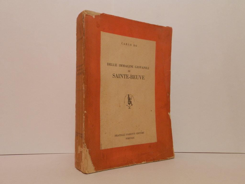 Delle immagini giovanili di Sainte-Beuve