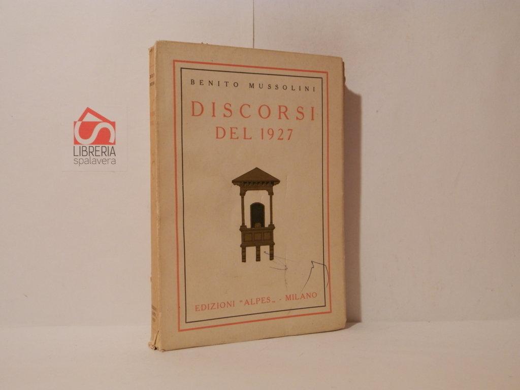 Discorsi del 1927