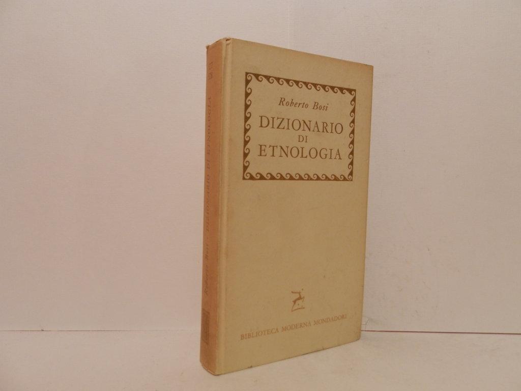 Dizionario di etnologia