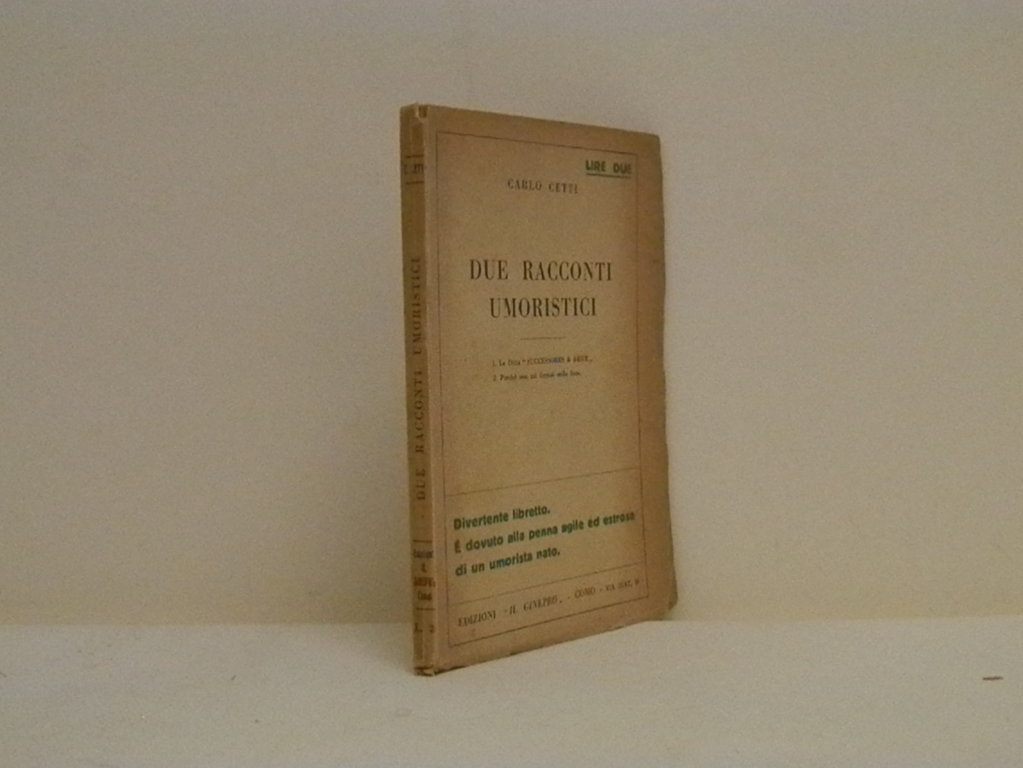 Due racconti umoristici