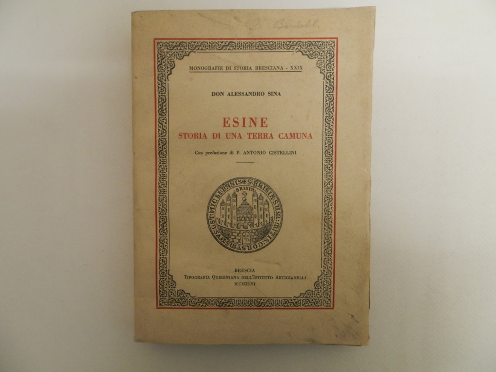 Esine. Storia di una terra camuna