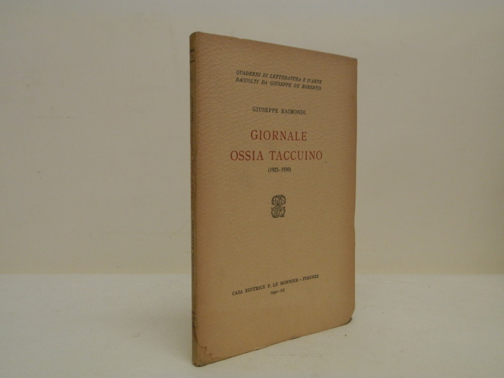 Giornale ossia taccuino