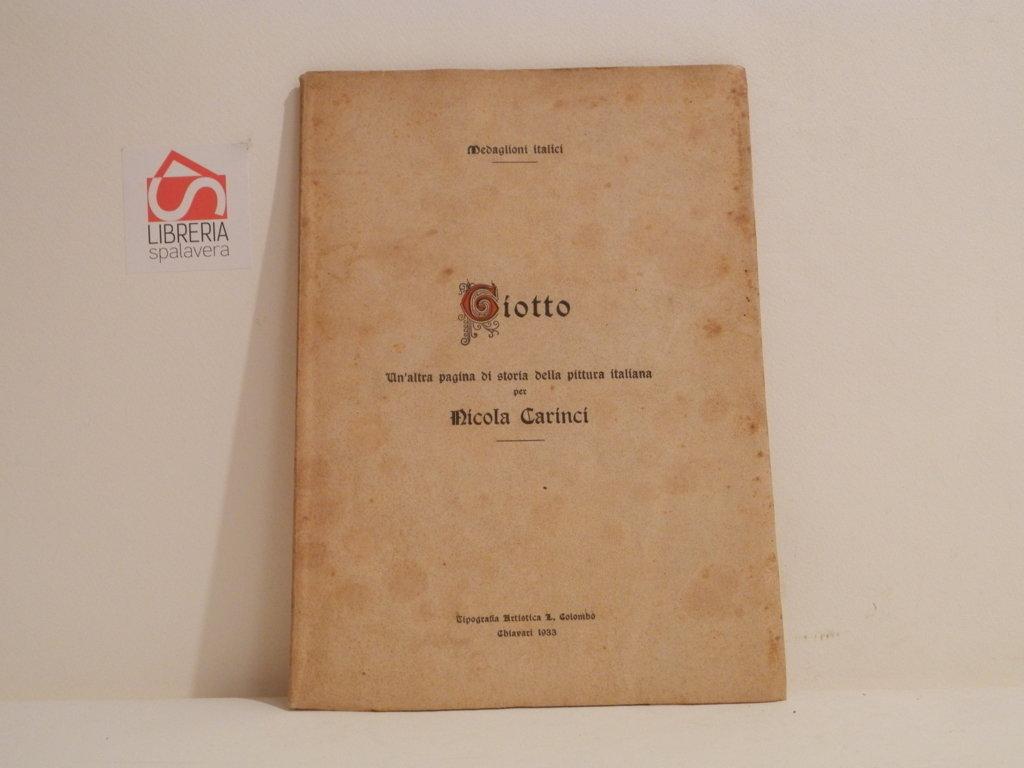 Giotto : un'altra pagina di storia della pittura italiana