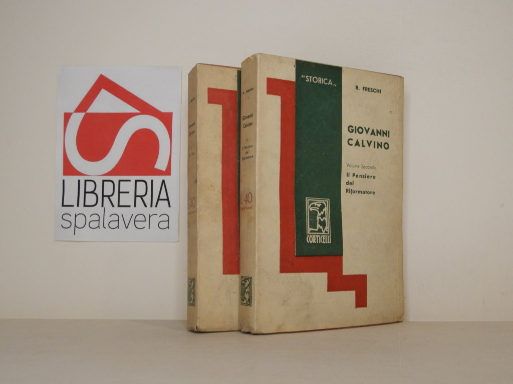 Giovanni Calvino. Due volumi.