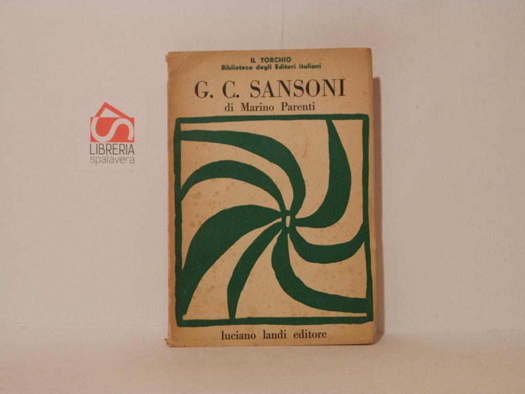 Giuseppe Cesare Sansoni Editore in Firenze
