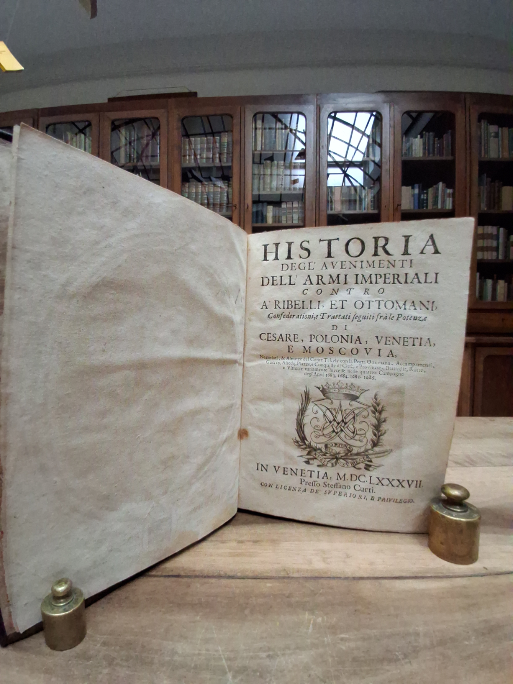 Historia degl'avenimenti dell'armi imperiali contro a' ribelli, et ottomani, confederationi, …