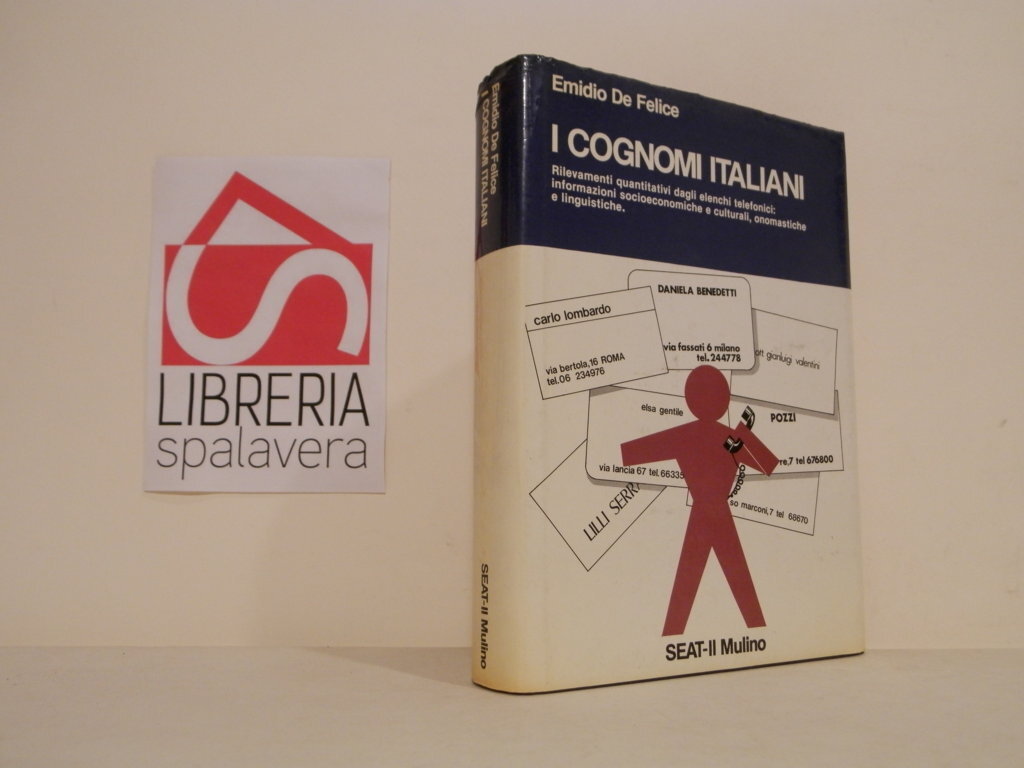 I cognomi italiani : rilevamenti quantitativi dagli elenchi telefonici : …