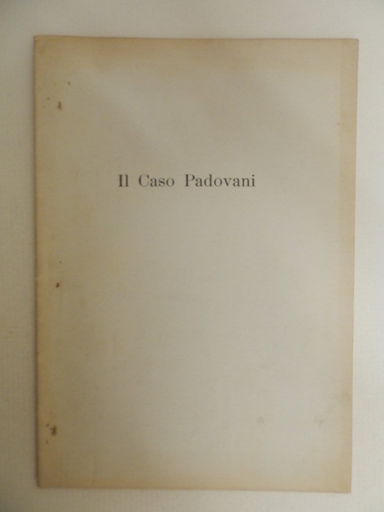 Il caso Padovani