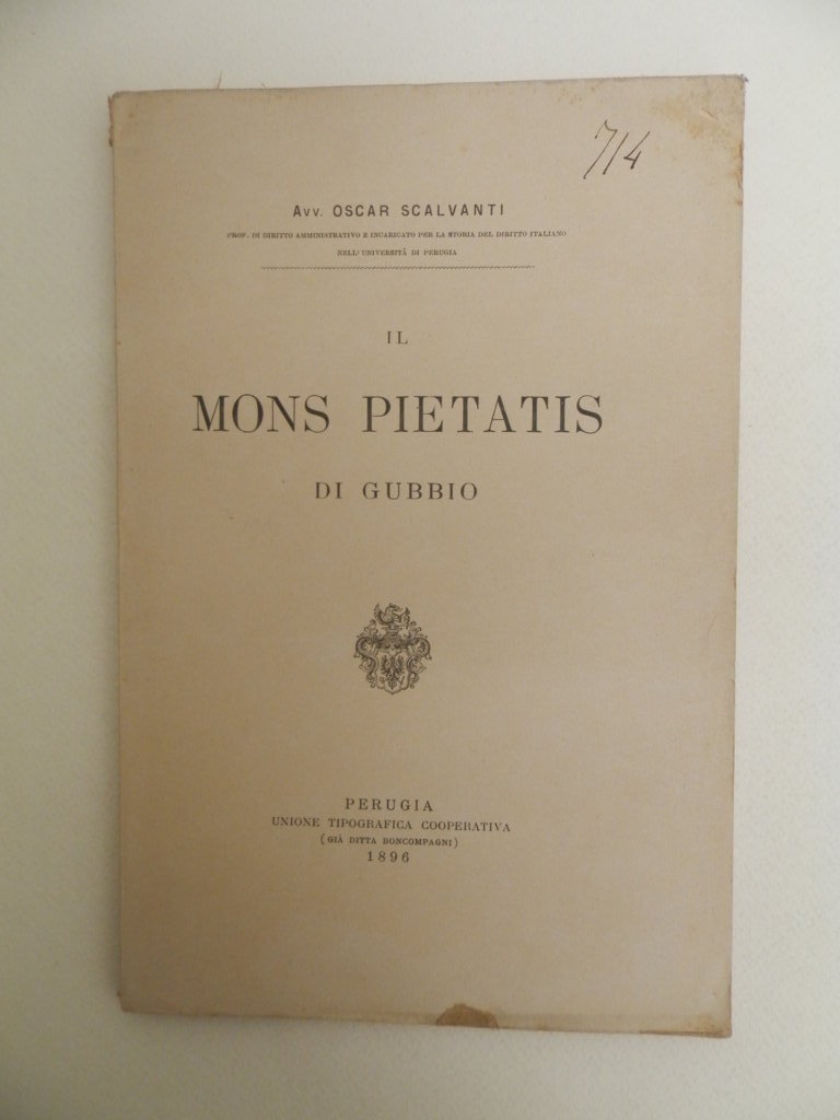 Il Mons Pietatis di Gubbio