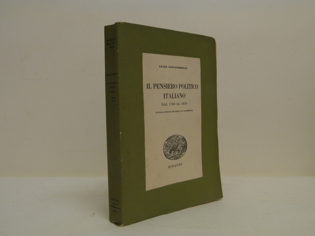 Il pensiero politico italiano dal 1700 al 1870