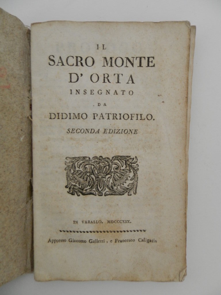 Il Sacro Monte d'Orta insegnato da Didimo Patriofilo. Seconda edizione