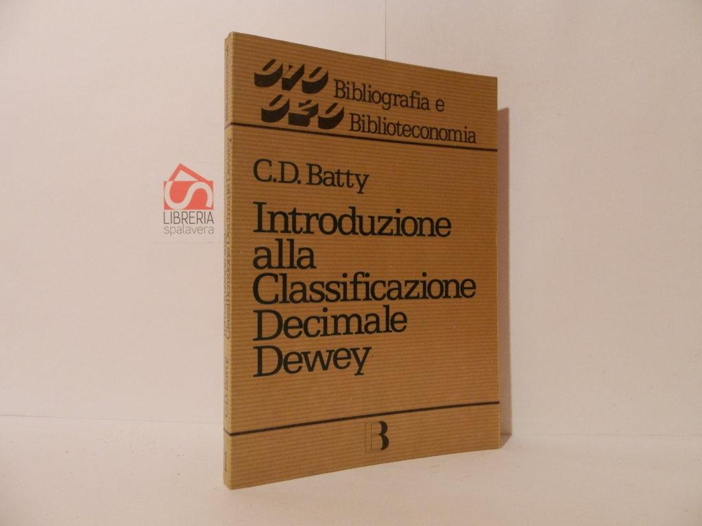 Introduzione alla Classificazione Decimale Dewey