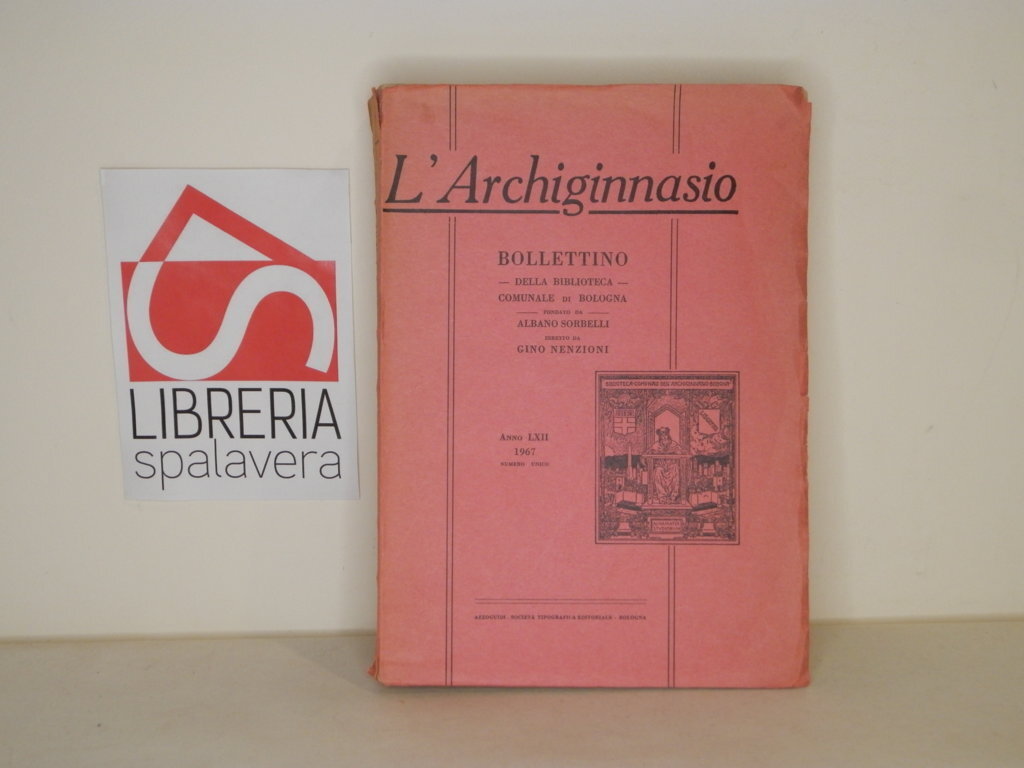 L'Archiginnasio. Bollettino della Biblioteca di Bologna