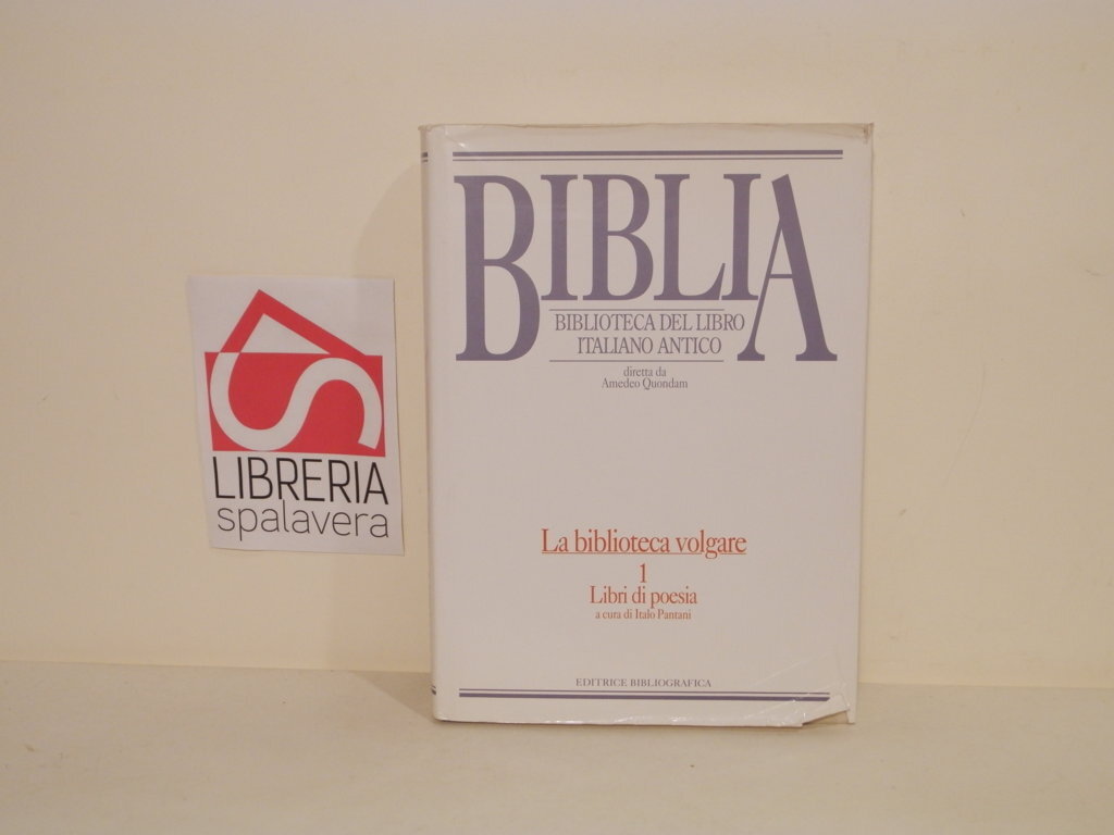 La biblioteca volgare. Libri di poesia