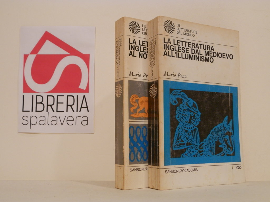 La letteratura inglese. 2 volumi.