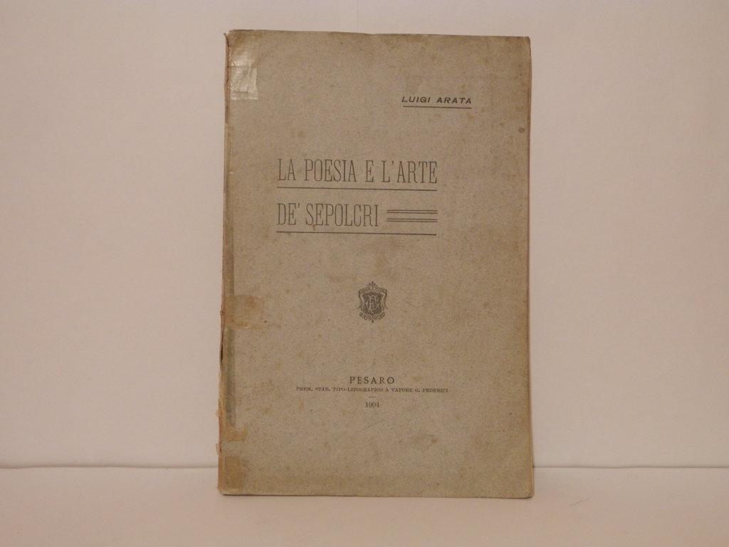 La poesia e l'arte de' sepolcri