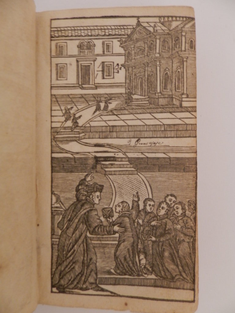 La strada al santuario mostrata a cherici, che aspirano al …