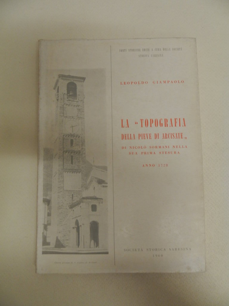 La topografia della pieve di Arcisate di Nicolò Sormani nella …