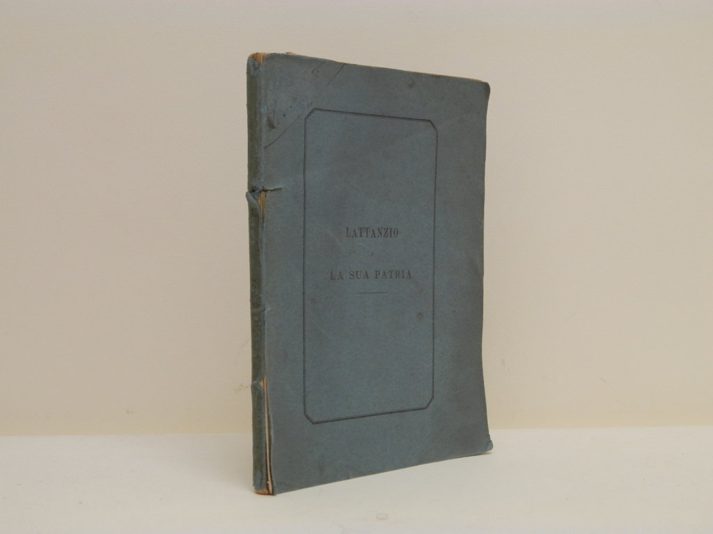 Lattanzio e la sua patria