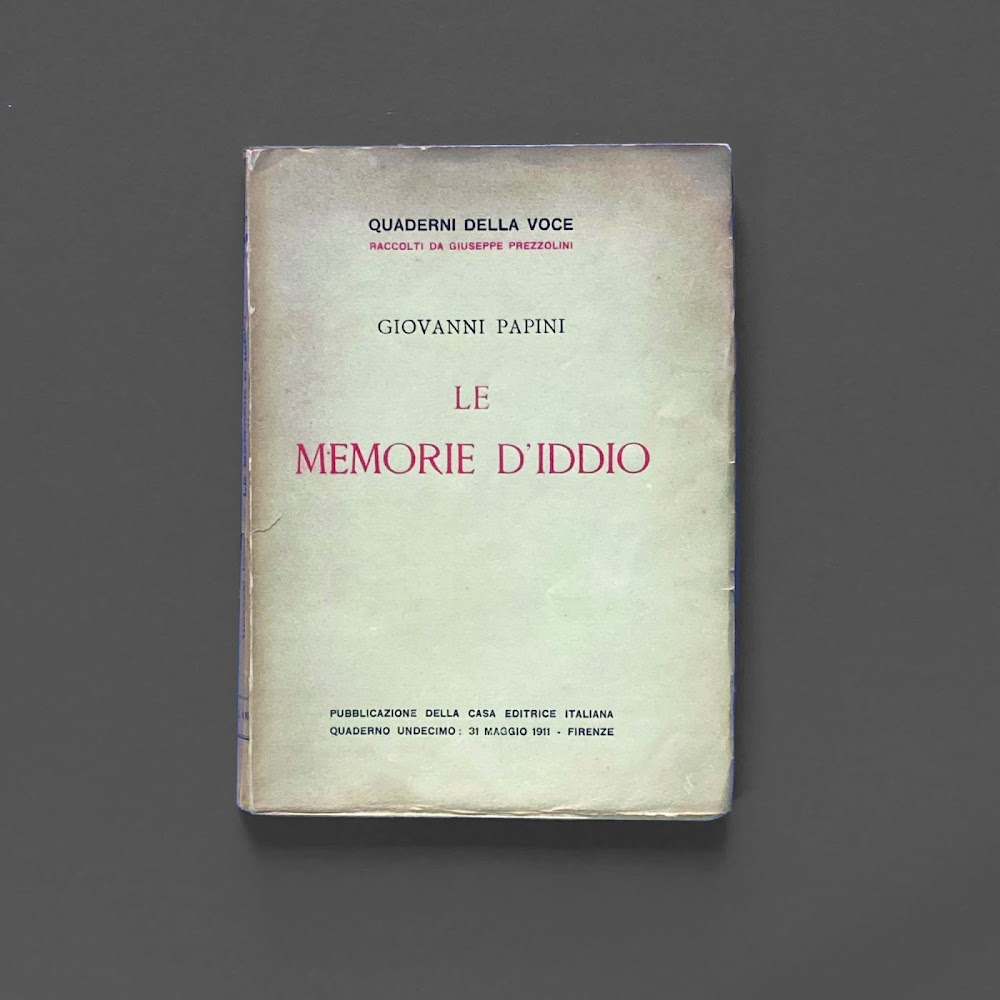 Le memoria d'Iddio