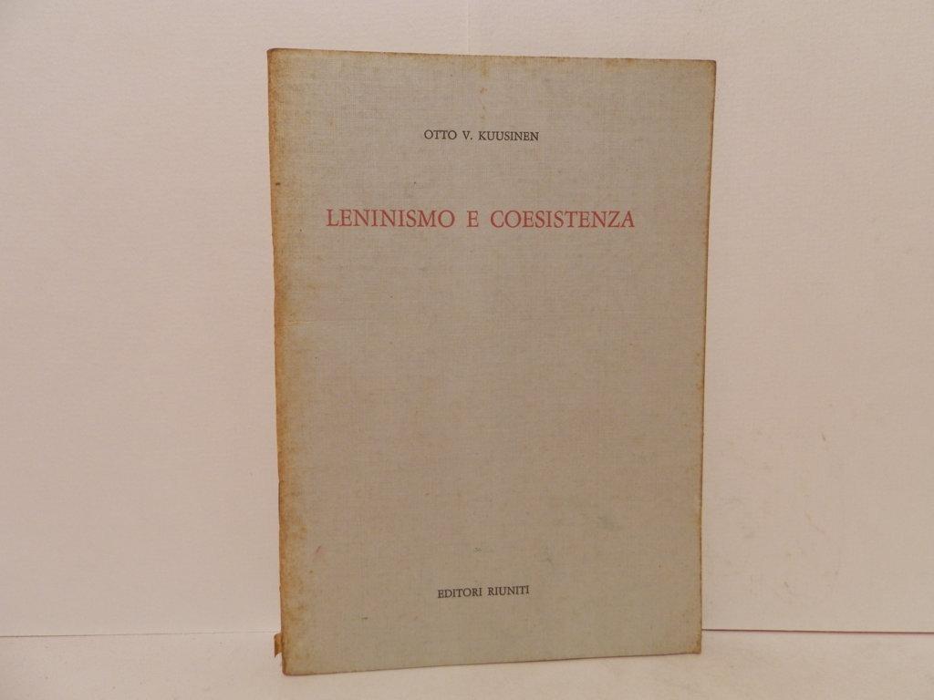 Leninismo e coesistenza