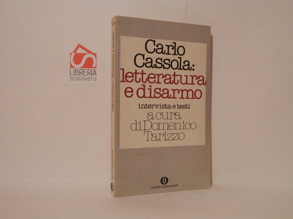 Letteratura e disarmo