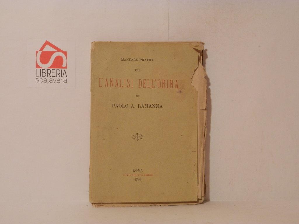 Manuale pratico per l'analisi dell'orina