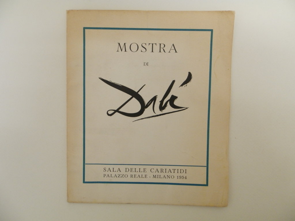 Mostra di Dalì. Sala delle Cariatidi, Palazzo Reale, Milano, 1954