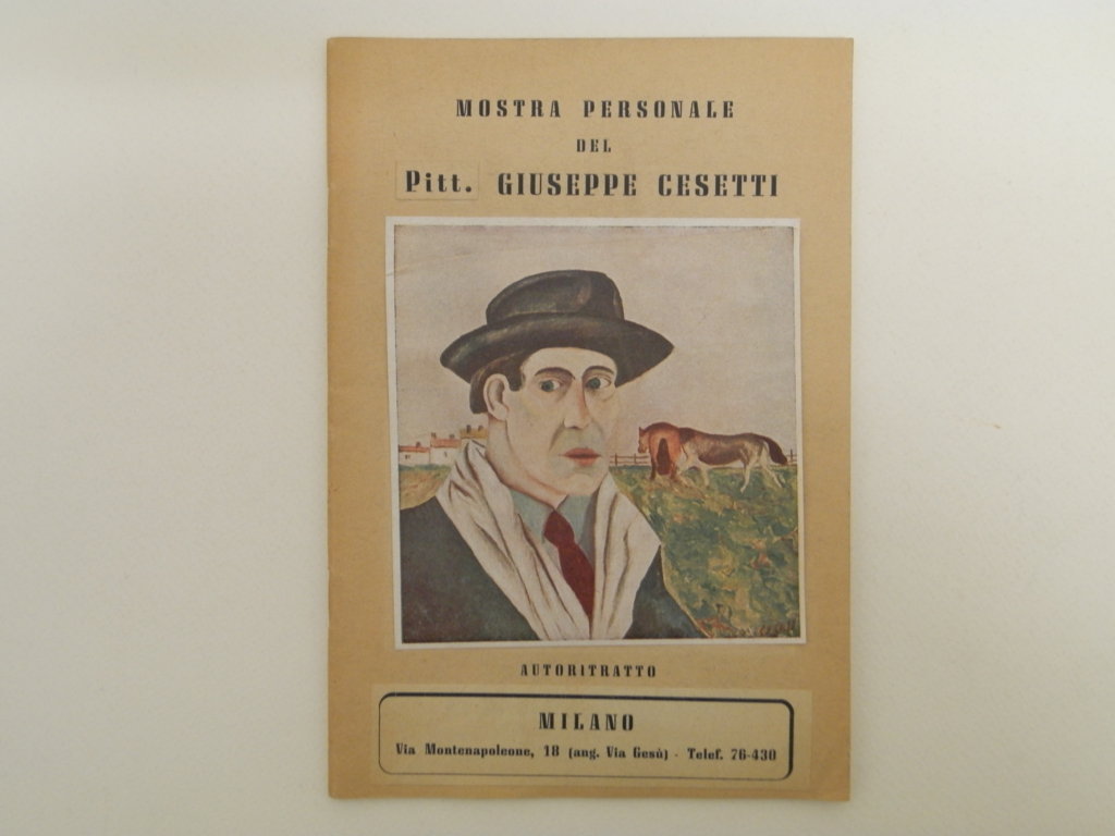 Mostra personale del Pitt. Giuseppe Cesetti