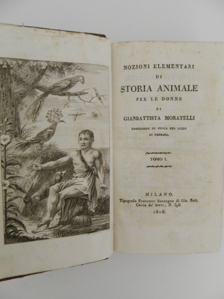 Nozioni elementari di storia animale per le donne di Gianbattista …